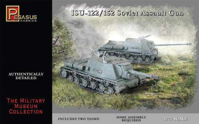 Pegasus Hobbies 1/72 Isu-122/152 (2) - Click Image to Close