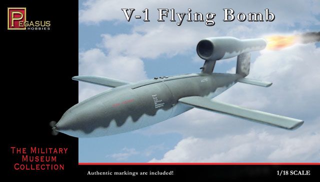 Pegasus Hobbies 1/18 German V-1 Flying Bomb Kit - Click Image to Close