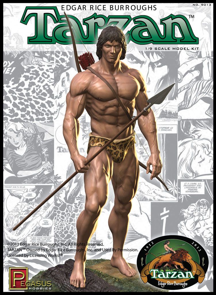 Pegasus Hobbies 1/8 Tarzan Science Fiction Kit - Click Image to Close