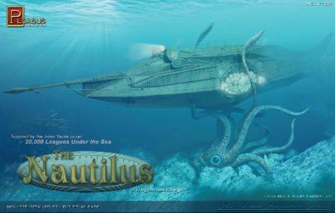 Pegasus Hobbies 1/144 Nautilus and Squid Kit