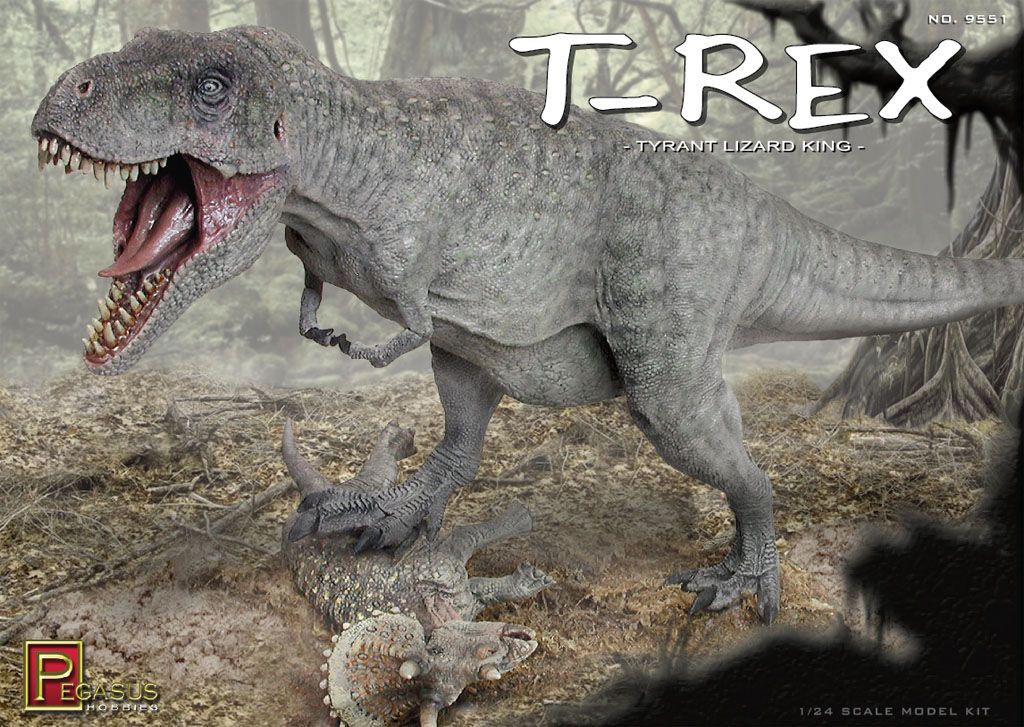 Pegasus Hobbies 1/24 Tyranasaurous Rex Kit