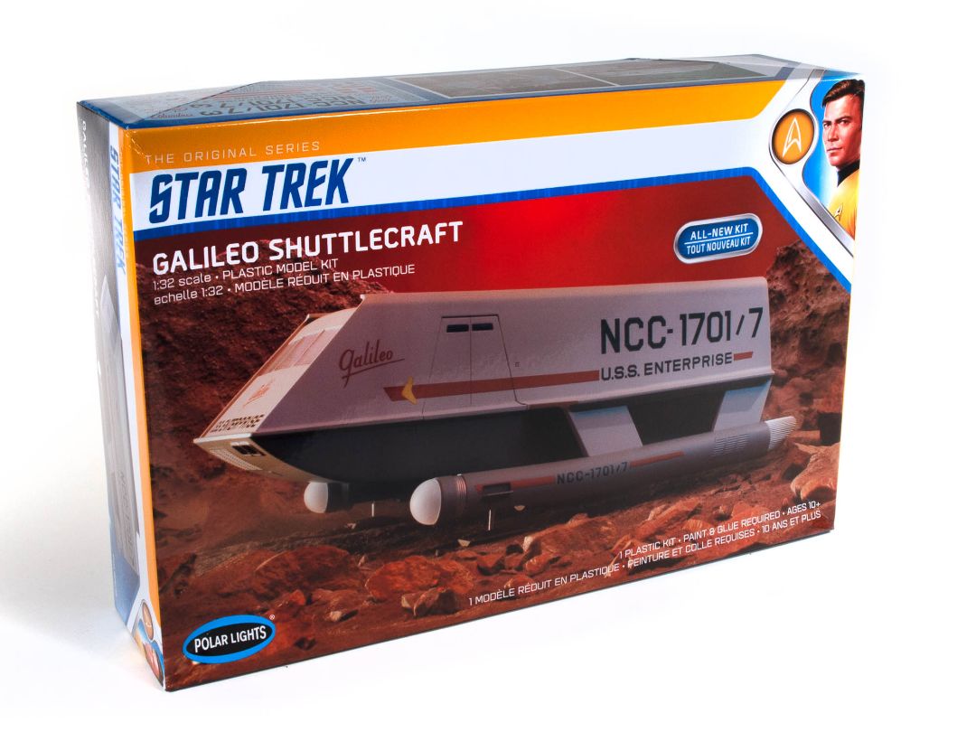 Polar Lights Galileo Shuttle 1/32 Model Kit (Level 2)