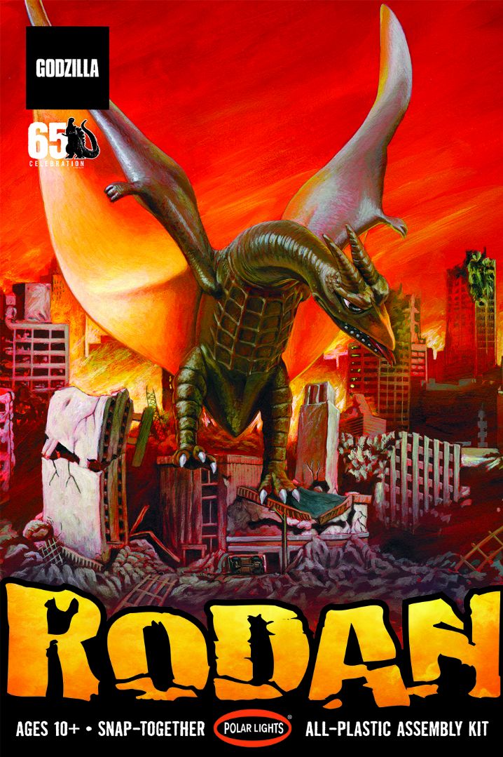 Polar Lights Rodan (Snap) 1/800 Model Kit (Level 2)