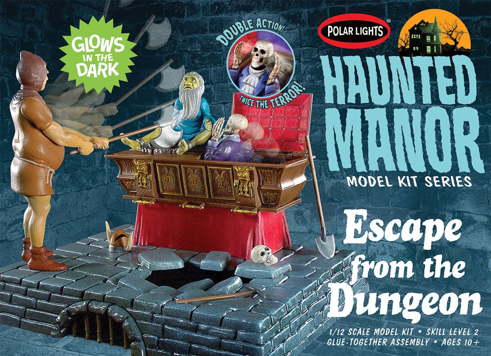 Polar Lights Haunted Manor: Escape from the Dungeon 1/12 Model Kit (Level 2)