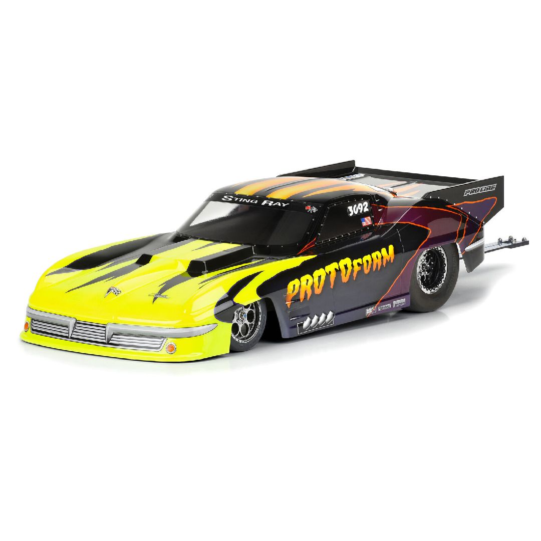 Proline 1/10 1963 Stingray Pro Mod Body SC Drag Car (5 Pack)