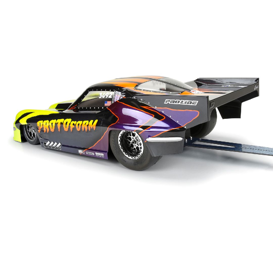 Proline 1/10 1963 Stingray Pro Mod Body SC Drag Car (5 Pack)