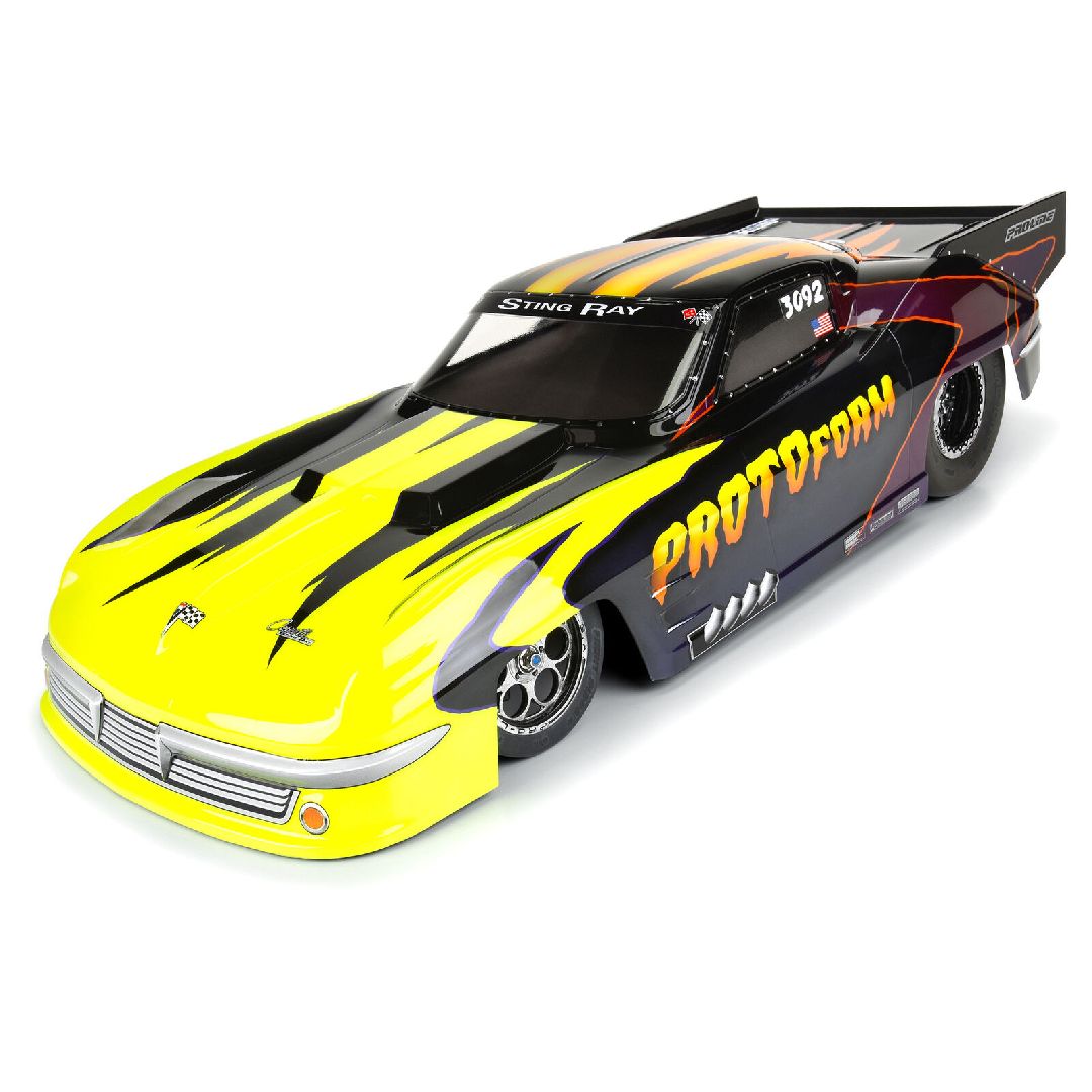 Proline 1/10 1963 Stingray Pro Mod Body SC Drag Car (5 Pack)