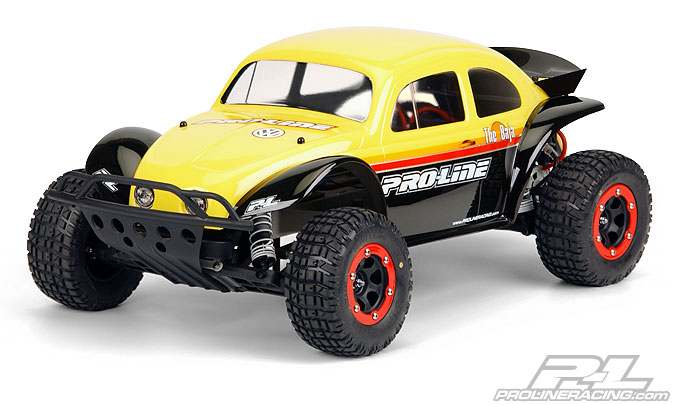 Pro-Line Volkswagen Baja Bug Clear Body for Slash 2wd & Slash 4x4 (Requires trimming)