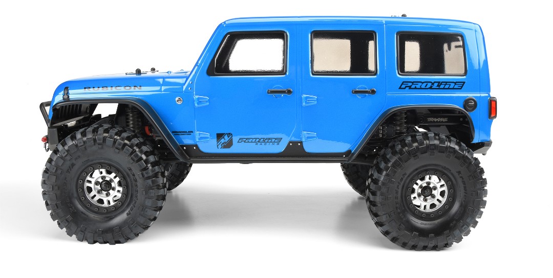 Pro-Line Jeep Wrangler Unlimited Rubicon Clear Body for TRX-4