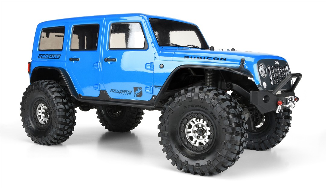 Pro-Line Jeep Wrangler Unlimited Rubicon Clear Body for TRX-4