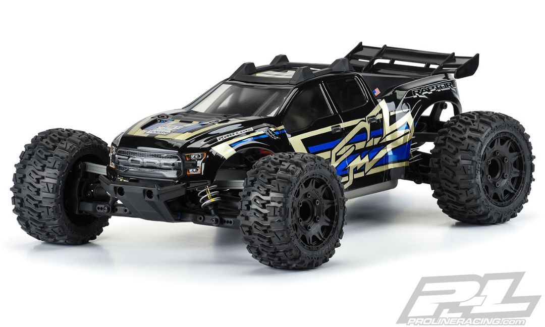 Pro-Line Pre-Cut 2017 Ford F-150 Raptor Clear Body for Rustler 4x4