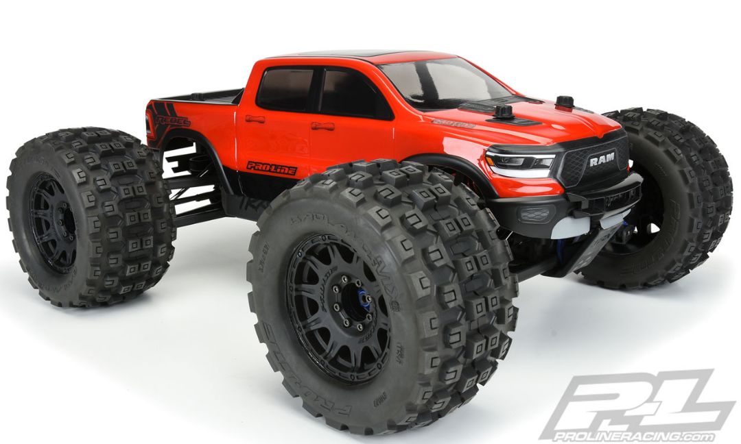 Pro-Line Pre-Cut 2020 Ram Rebel 1500 Body E-REVO 2.0 (3 Pack)