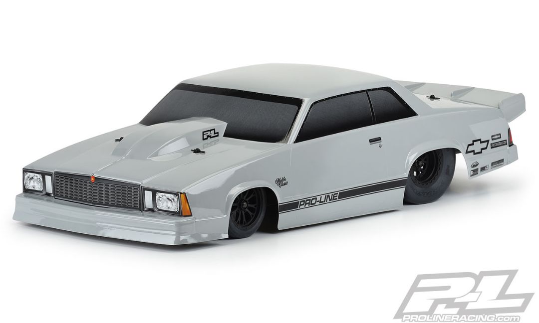 Pro-Line 1978 Malibu Tough-Color (Stone Gray) Body (5 Pack)