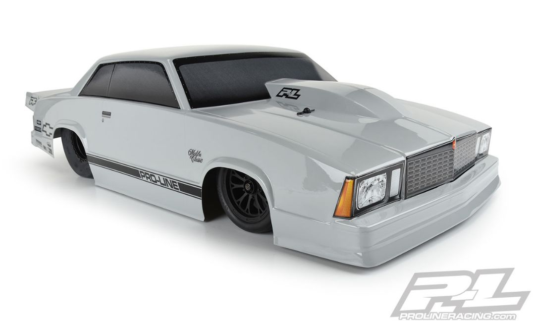 Pro-Line 1978 Malibu Tough-Color (Stone Gray) Body (5 Pack)