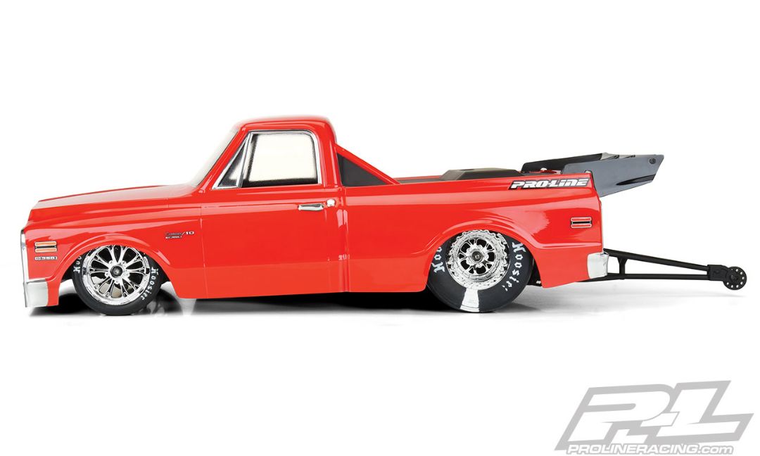 Pro-Line 1972 Chevy C-10 Clear Body for SC Drag (5 Pack)