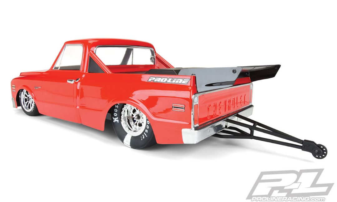 Pro-Line 1972 Chevy C-10 Clear Body for SC Drag (5 Pack)