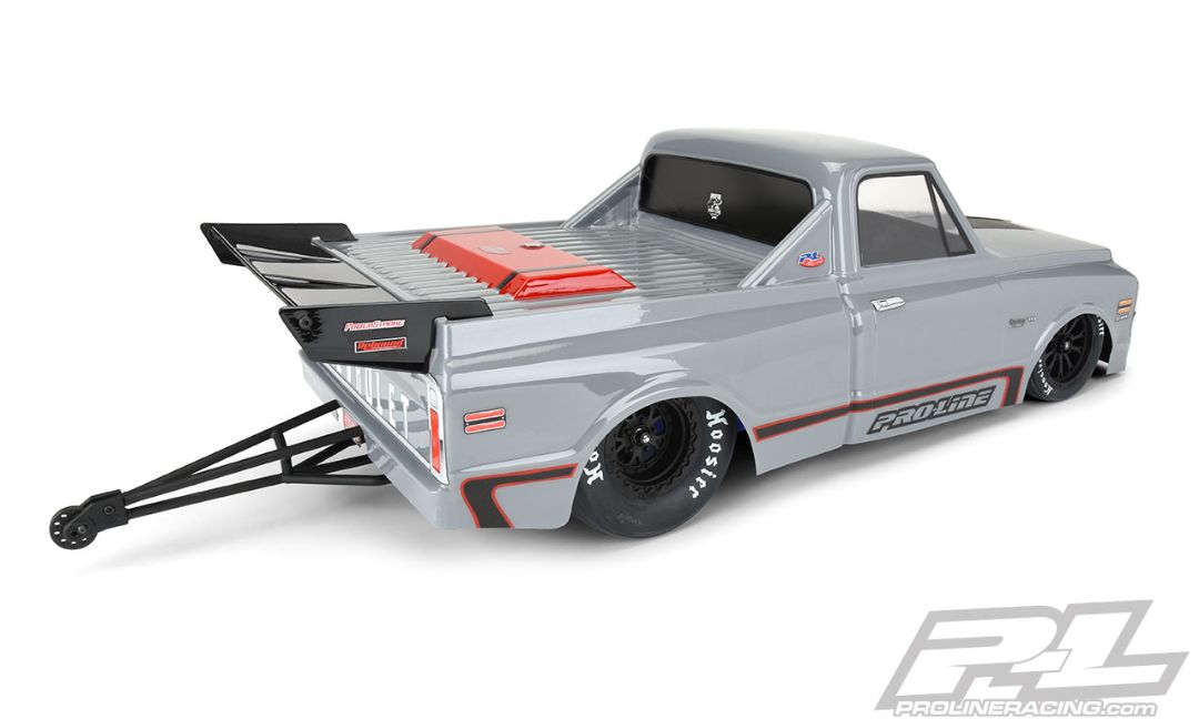 Pro-Line 1972 Chevy C-10 Clear Body for SC Drag (5 Pack)