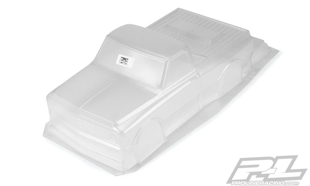 Pro-Line 1972 Chevy C-10 Clear Body for SC Drag (5 Pack)