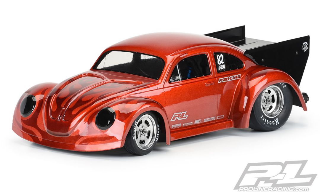 Pro-Line Volkswagen Drag Bug 1/10 Clear Body (5 Pack)