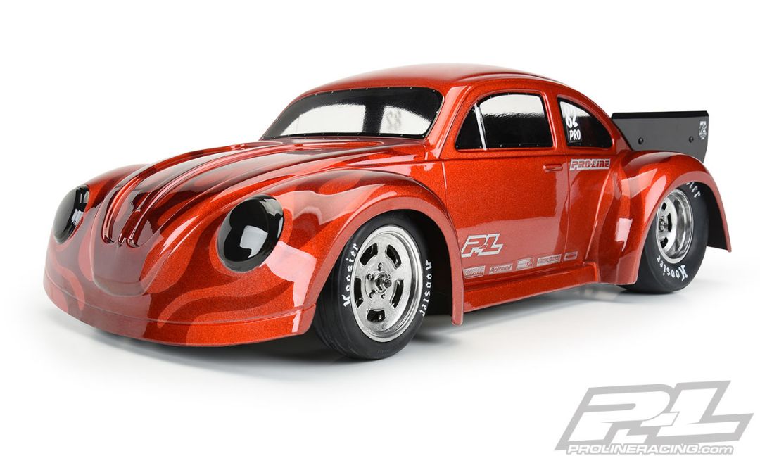 Pro-Line Volkswagen Drag Bug 1/10 Clear Body (5 Pack)