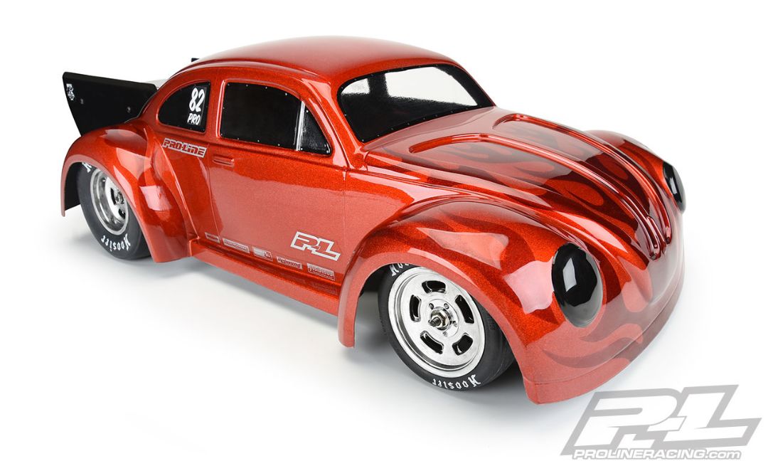 Pro-Line Volkswagen Drag Bug 1/10 Clear Body (5 Pack)