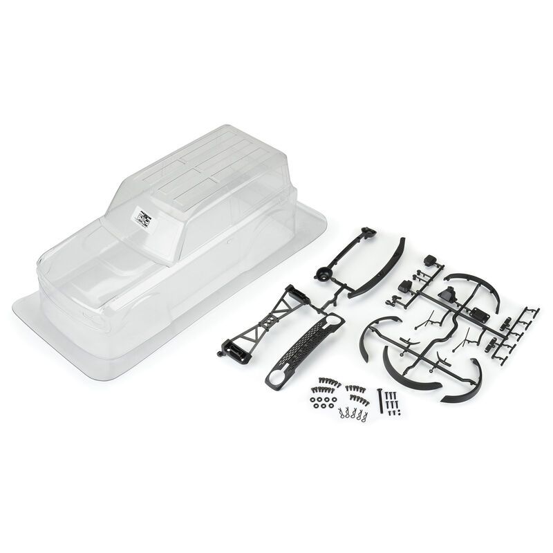 Pro-Line 2021 Bronco Clear Body for 11.4" Crawlers (3 Pack) - Click Image to Close