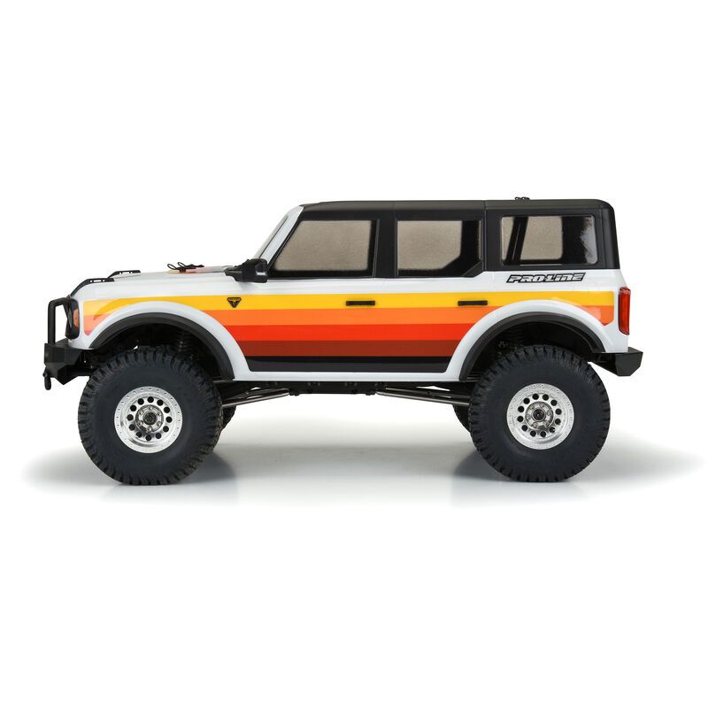 Pro-Line 2021 Ford Bronco Clear Body 12.3" Crawlers (3 Pack)