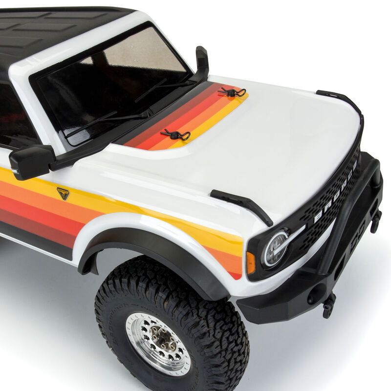 Pro-Line 2021 Ford Bronco Clear Body 12.3" Crawlers (3 Pack)