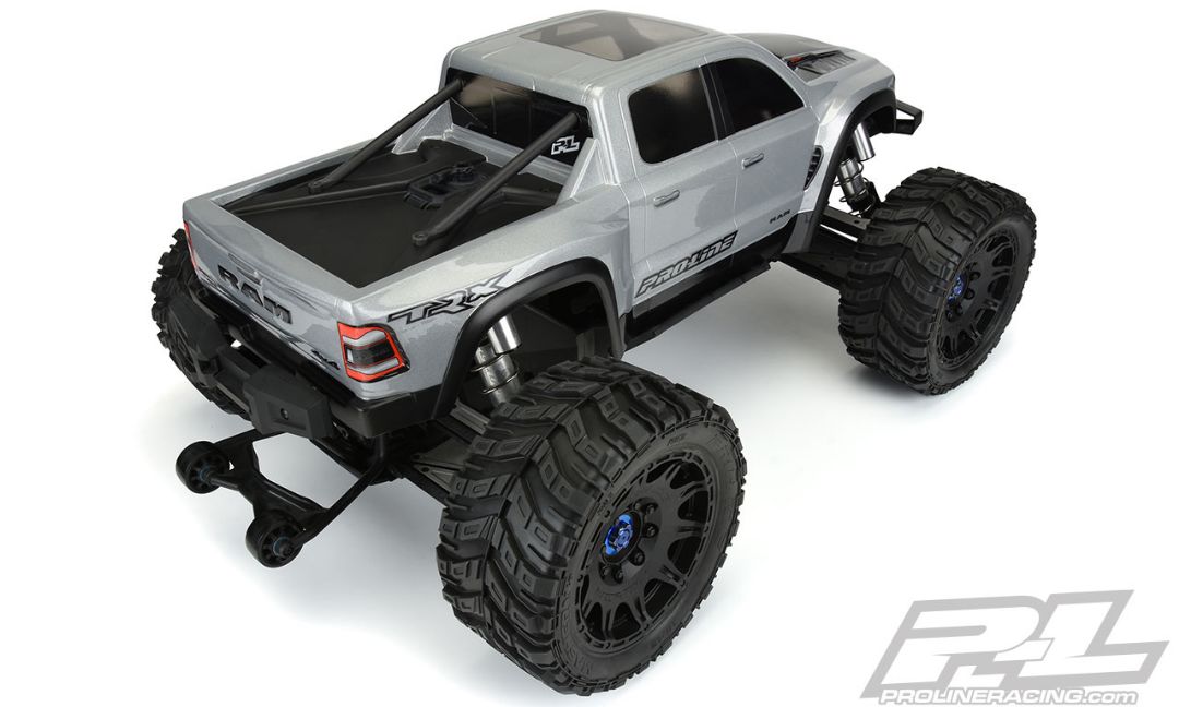 Pro-Line Pre-Cut 2021 Ram 1500 TRX Clear Body X-MAXX (3 Pack)