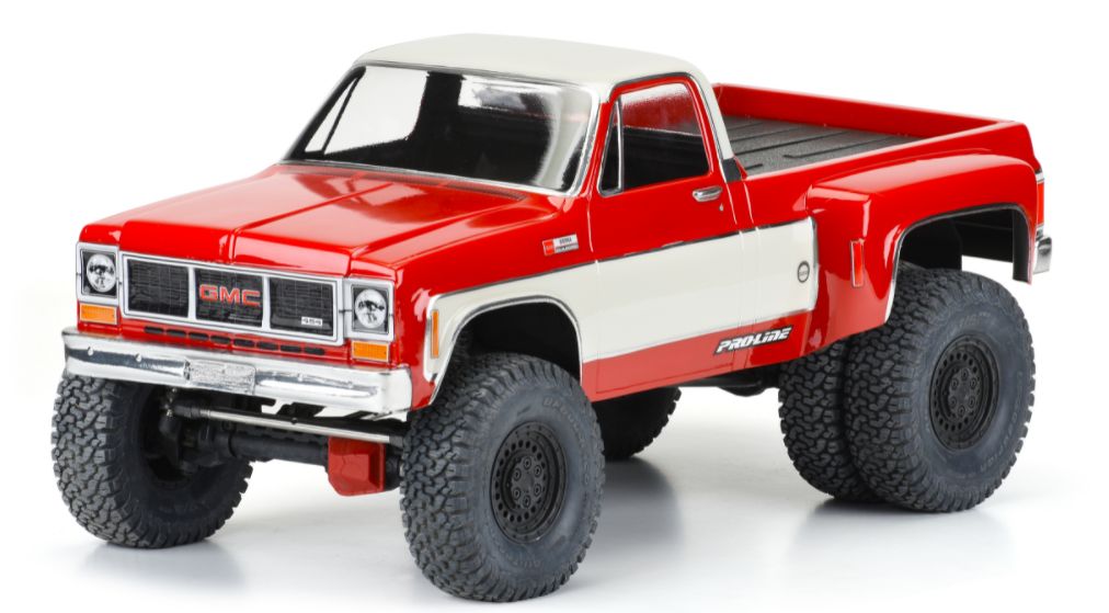 Pro-Line 1973 GMC Sierra 3500 Clear Crawler Body 12.3" (3 Pack)