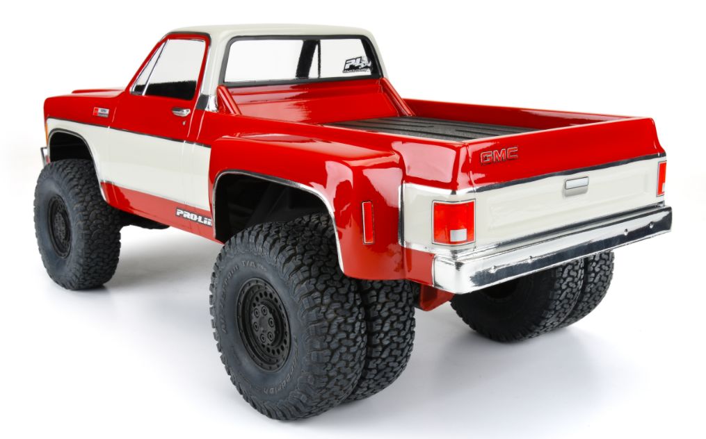 Pro-Line 1973 GMC Sierra 3500 Clear Crawler Body 12.3" (3 Pack)