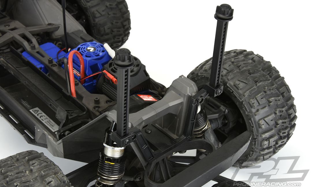 Pro-Line Extended Front and Rear Body Mounts for MAXX