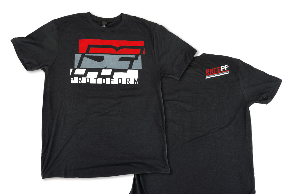 Pro-Line PF Slice Black Tri-Blend T-Shirt - Small