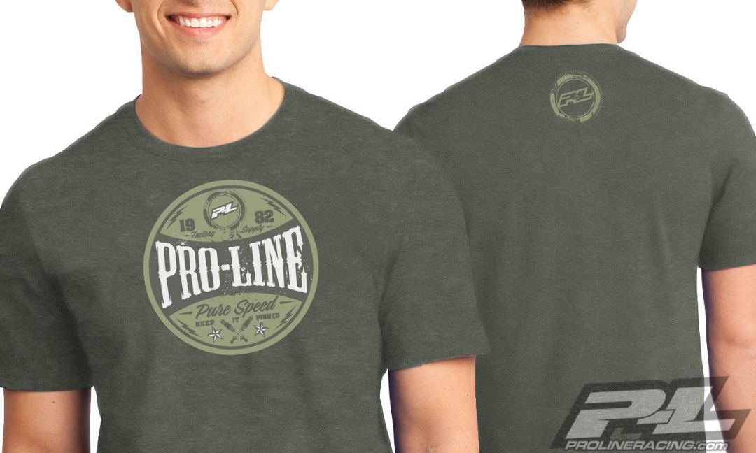 Pro-Line Hot Rod Green T-Shirt - Medium