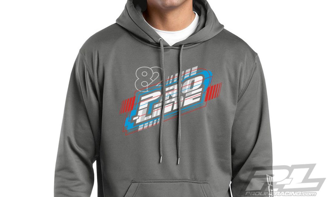 Pro-Line Energy Dark Smoke Gray Hoodie Sweatshirt - Small