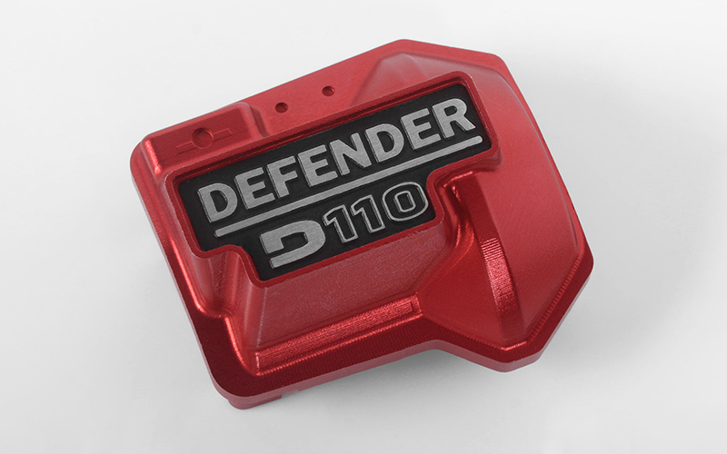 RC4WD Defender D110 Diff Cover for Traxxas TRX-4 (Red)