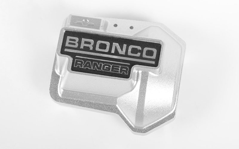 RC4WD Aluminum Diff Cover for Traxxas TRX-4 '79 Bronco Ranger XLT (Silver)