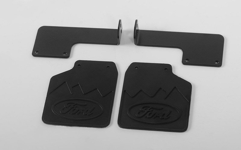 RC4WD Rear Mud Flaps for Traxxas TRX-4 '79 Bronco Ranger XLT - Click Image to Close