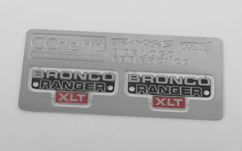 RC4WD Side Metal Emblem for Traxxas TRX-4 '79 Bronco Ranger XLT