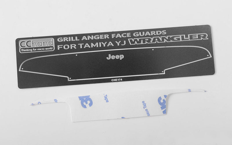 RC4WD Angry Face Grille Plate for Tamiya CC01 Jeep Wrangler