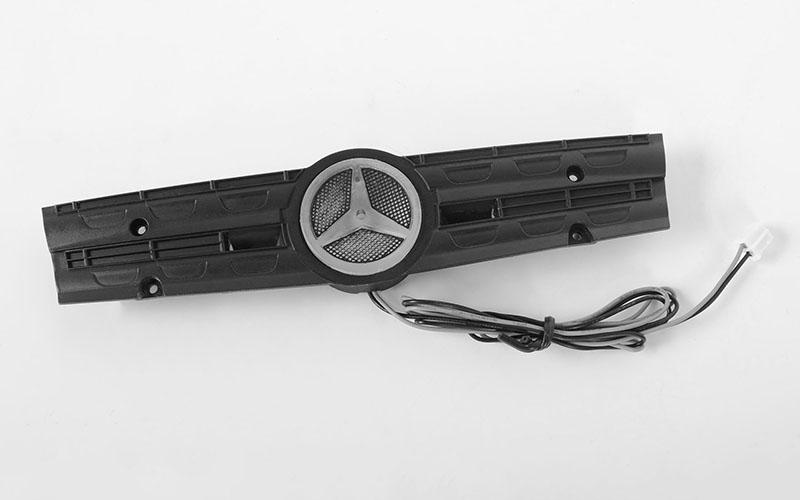 RC4WD Grill Logo W/Light for Mercedes-Benz Arocs 3348 6x4 Tipper Truck (B)