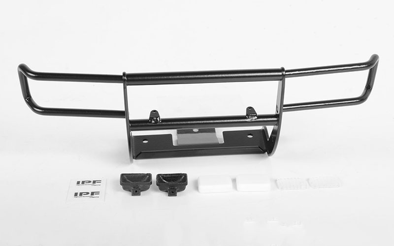 RC4WD Ranch Front Grille Guard W/Lights for Tamiya 1/10 Isuzu Mu Type X CC-01 (Black)