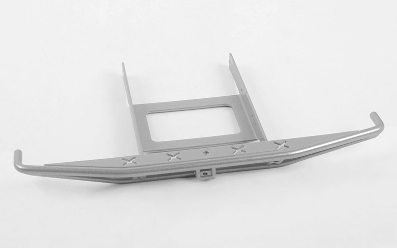 RC4WD Rough Stuff Metal Rear Bumper for Axial SCX10 II 1969 Chevrolet Blazer (Silver)