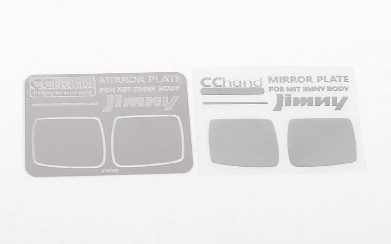 RC4WD Mirror Decals for MST 1/10 CMX w/ Jimny J3 Body