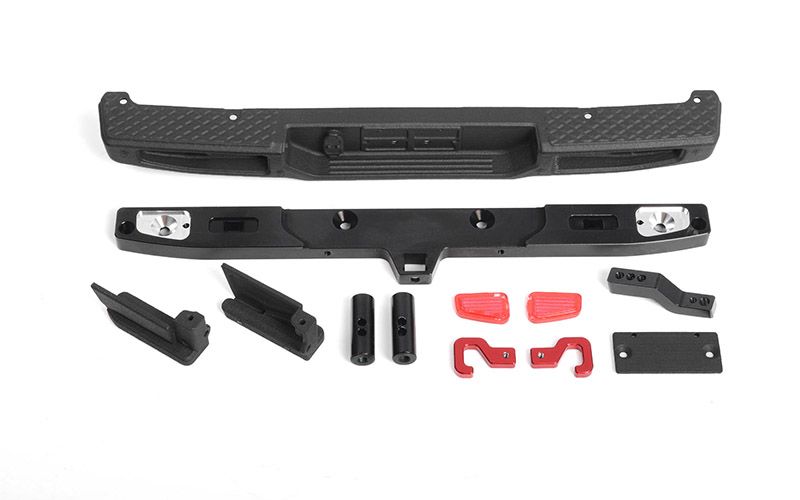 RC4WD OEM Rear Bumper w/ Tow Hook and License Plate Holder - Click Image to Close