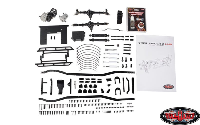 RC4WD Trail Finder 2 "LWB" 1/10 Scale Builders Kit