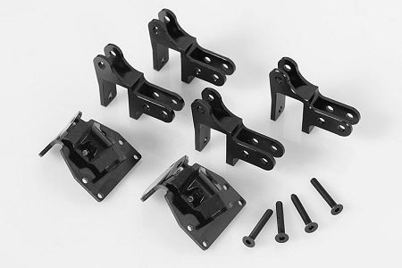 RC4WD 4 Link Mounts for Blackwell Axle (Black)