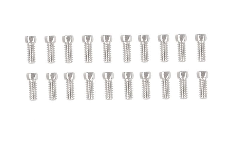 RC4WD Scale Hex Head Bolts (M1.6x4mm) (Silver) - Click Image to Close