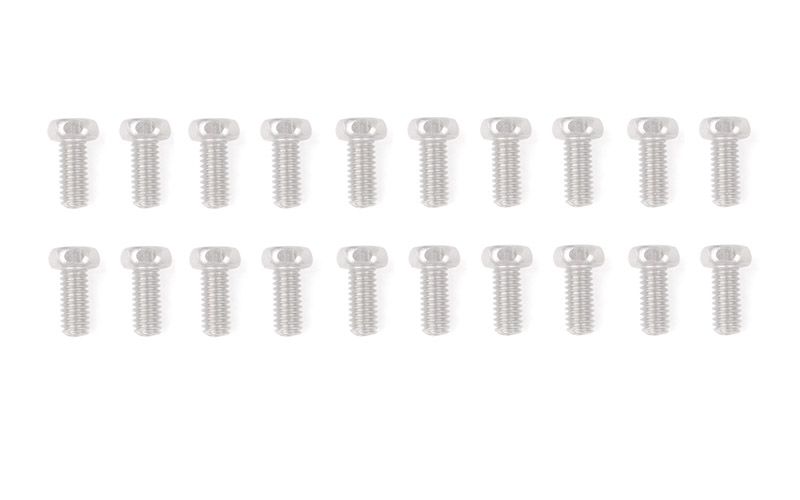 RC4WD Scale Hex Head Bolts (M2.5x6mm) (Silver)