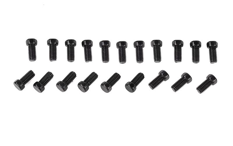 RC4WD Scale Hex Head Bolts (M3x6mm) (Black)